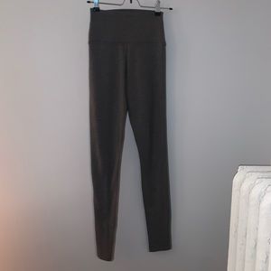 Aerie ankle length leggings dark gray
